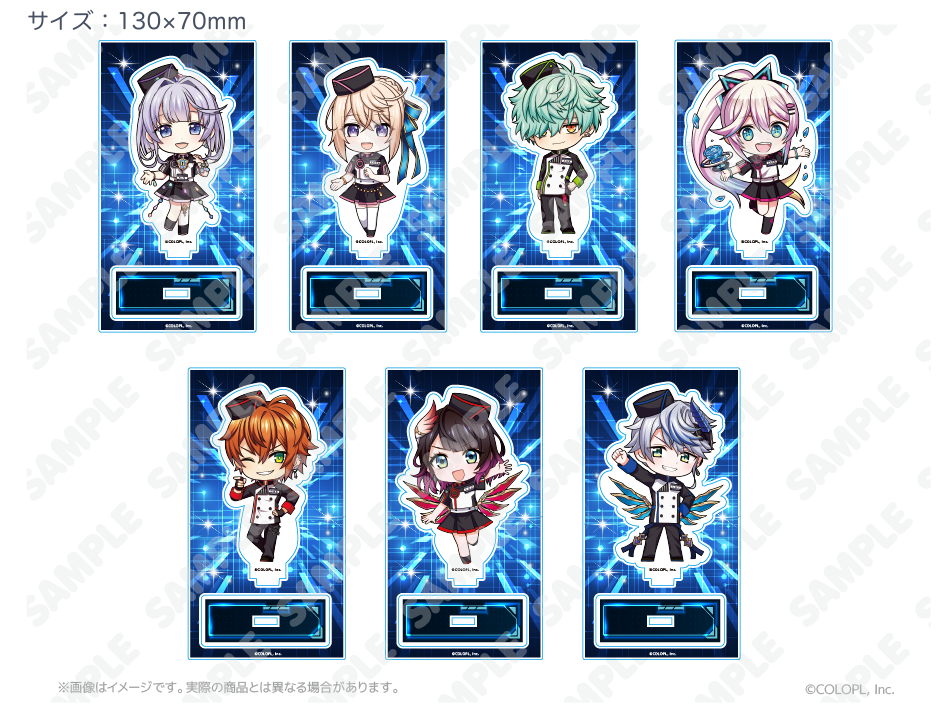 白猫プロジェクト ヴァイス 缶バッジ 色紙 アクスタ コースター
